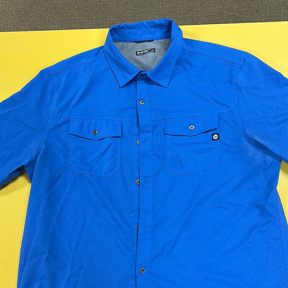 Hi-Tec Blue Casual Button Down Shirt